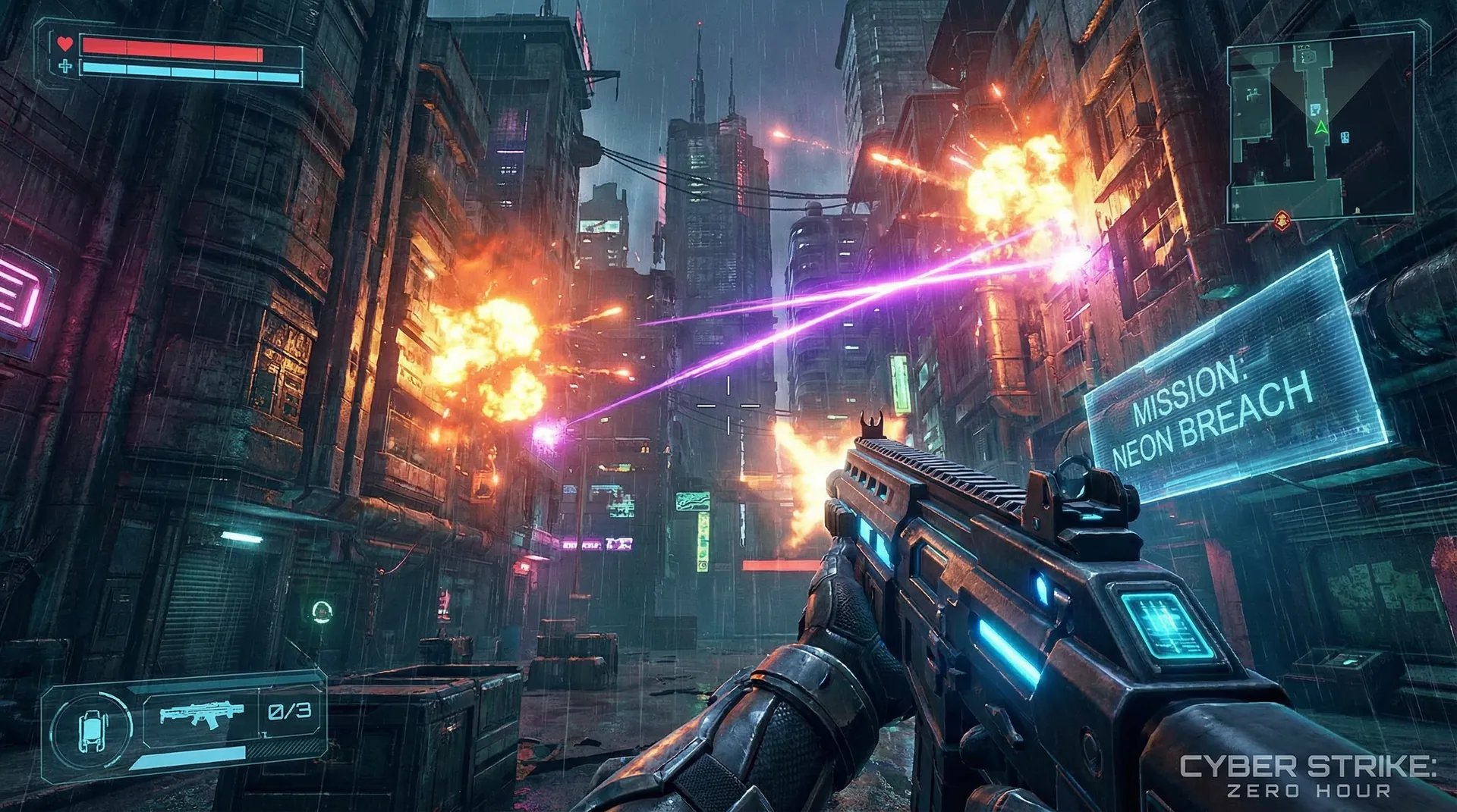 FPS游戏高能击杀瞬间 - 竞博 精彩集锦